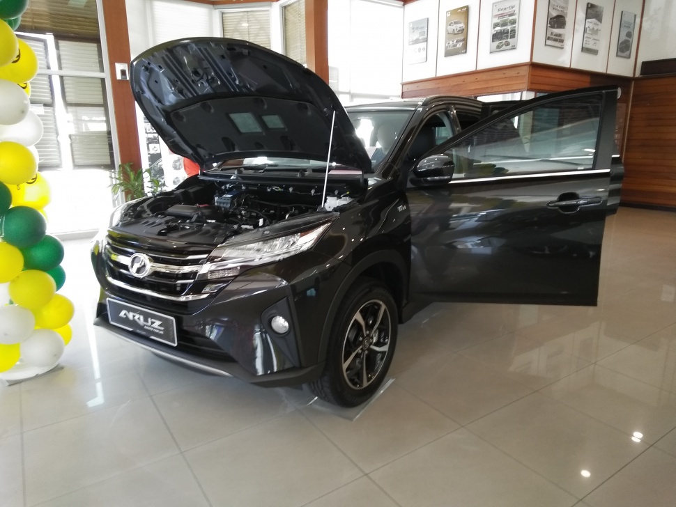 Perodua Aruz technical specifications and fuel economy